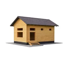 Баня из бруса 6х3 под усадку