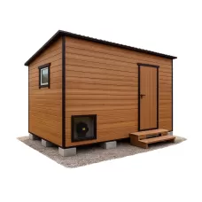 Каркасная баня 2,3х4 м.