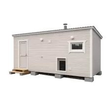 Каркасная баня 2,3х6 м.