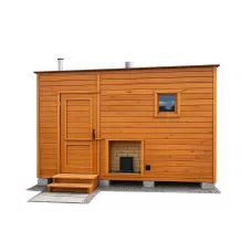 Каркасная баня 2х4 м.